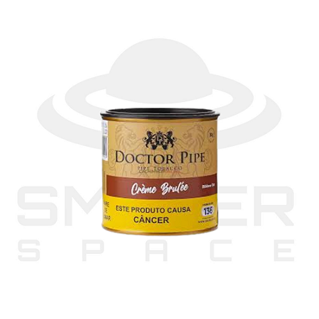 Tabaco Fumo para Cachimbo Doctor Pipe -Crème Brulée - Lata (50g)