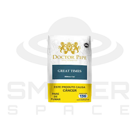 Tabaco Fumo para Cachimbo -Doctor Pipe - Great Times- 50g