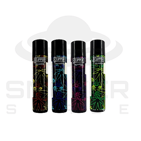 Isqueiro - Clipper - Fluo Leaves 3
