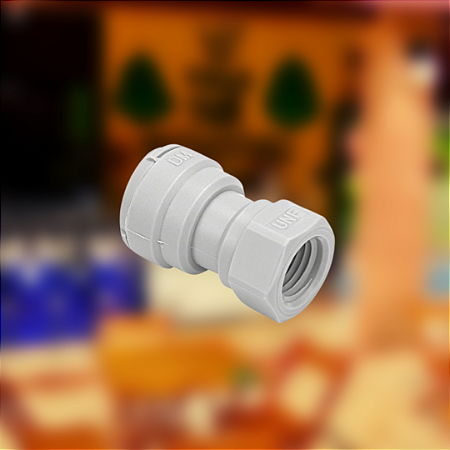 Conexao rapida DMFIT rosca femea 7/16-20UNF(V) x tubo 5/16"