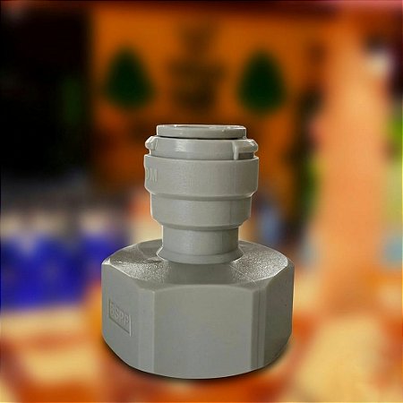 AFAB0609F-1 - Conexao rapida rosca femea 3/4" BSP x tubo 3/8"