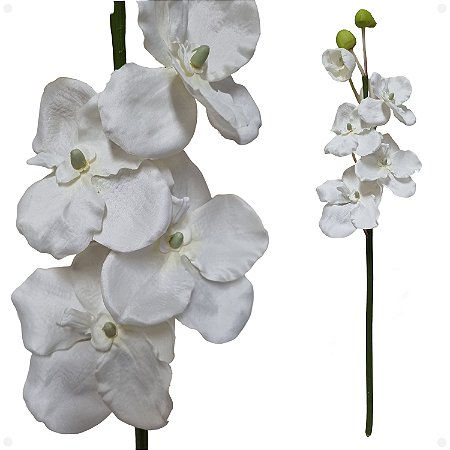 Orquídea Vanda Artificial Kit com 3 Liquidação