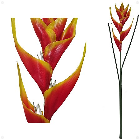 Heliconia Tropical Artificial Premium 90CM