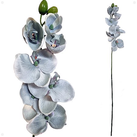 Orquidea Phalaenopsis Azul Frozen Artifical Premium Decor