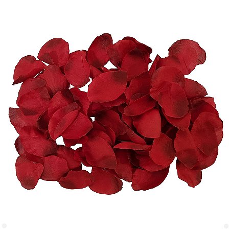 Pétalas De Rosas Vermelhas Artificiais Premium (300 Pétalas)