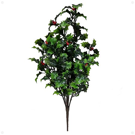Buque de Azevinho Com Berries Artificial 40CM