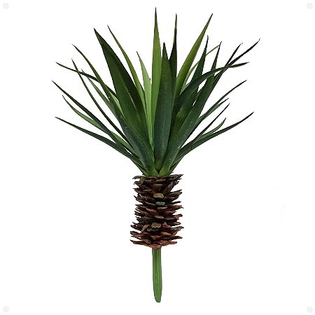 Mini Agave Artificial Premium Soft-touch Kit Com 2