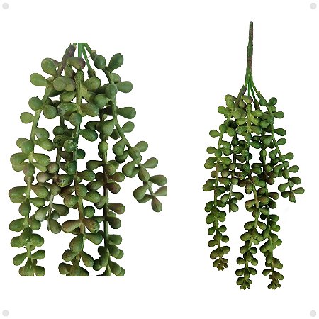 Suculenta Artificial Luxo Pick de Senécio 28CM
