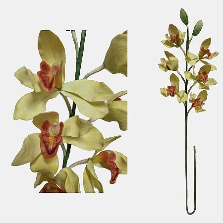 Orquidea Cimbidio Artificial G Premium