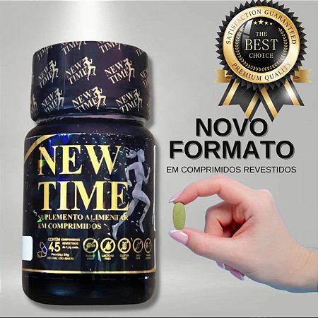 Suplemento New Time Original - Combo - Compre 5 e Ganhe Desconto