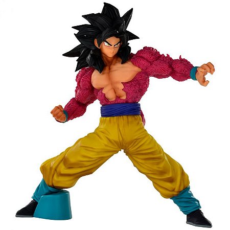 FIGURE DRAGON BALL GT - GOKU SUPER SAYAJIN 4 - FULL SCRATCH