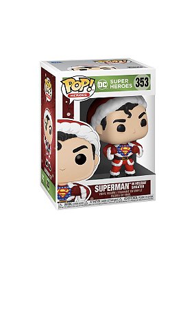 Funko Pop! #353 - Superman in Holiday Sweater - DC
