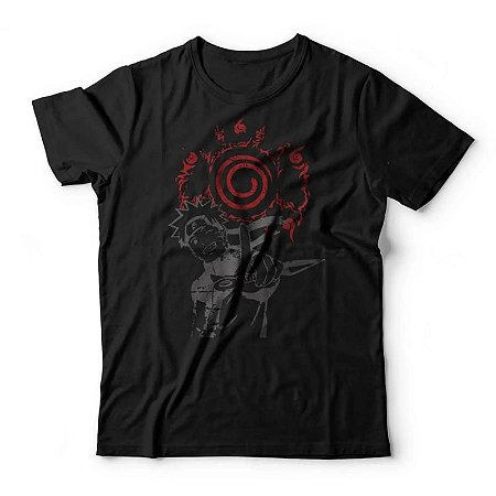 Camiseta Naruto - Preta