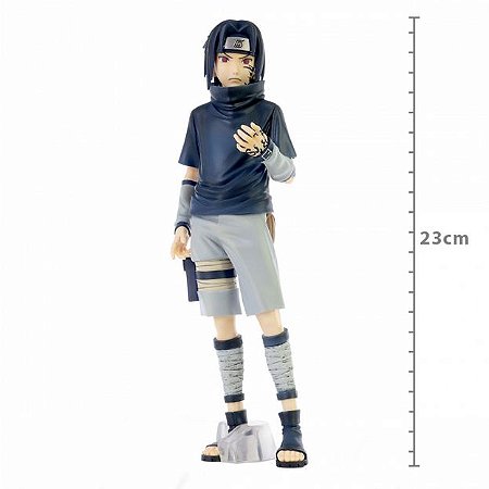 FIGURE NARUTO - UCHIHA SASUKE - NERO GRANDISTA (PRÉ-VENDA)