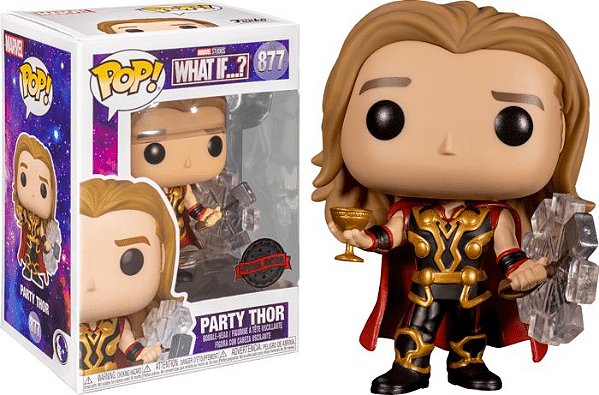 FUNKO POP - Party Thor - Edição Especial - 877 - What If?