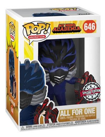 Funko Pop! My Hero Academia All For One 646 Exclusivo