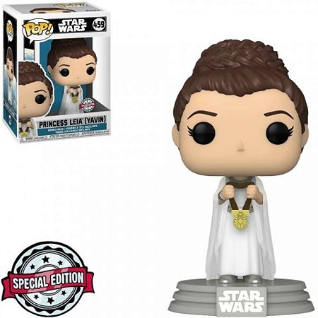 Funko Pop Star Wars Princess Leia Yavin 459 Exclusivo