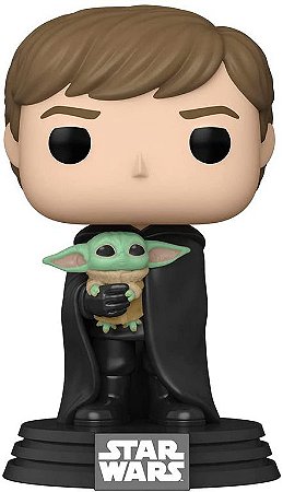 Funko Pop - Star Wars - Luke Skywalker with Grogu - 482