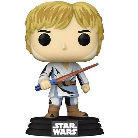 Funko Pop! Star Wars Blacklight Luke Skywalker 453 - Exclusivo