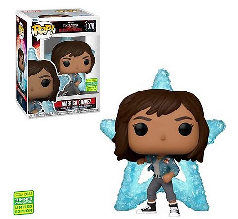 Funko Pop Marvel - Dr. Strange - America Chavez #1070 Summer Convention SDCC 2022