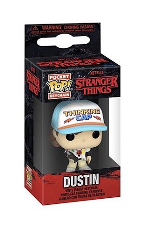 Chaveiro Funko Pop - Dustin - Stranger Things