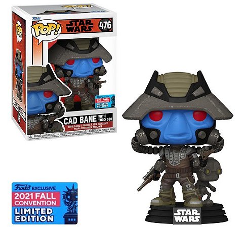 Funko Pop! NYCC 20211 Exclusive - Cad Bane with Todo 360 #476