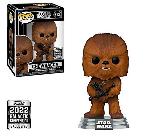 Funko Pop! Star Wars - Galactic Convention Exclusivo - Chewbacca 513