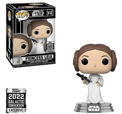 Funko Pop! Star Wars - Galactic Convention Exclusivo - Princess Leia 512