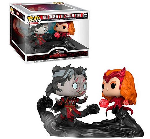 Funko Pop Moment Marvel Doctor Strange in the Multiverse of Madness -  Dead Strange x Scarlet Witch #1027