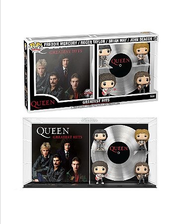 Funko Pop - Rocks Albums - Queen Greatest Hits (4 Packs) Deluxe- 21