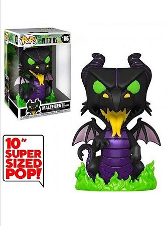 Funko Pop -Disney- Maleficent - The Dragon 10" Super Sized - 1106