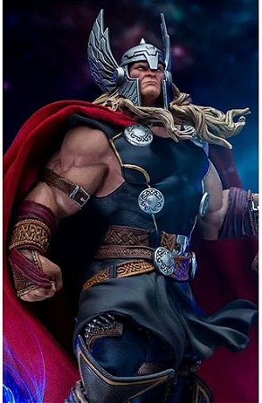 Estátua Thor Unleashed Deluxe - Marvel - Art Scale 1/10 - Iron Studios