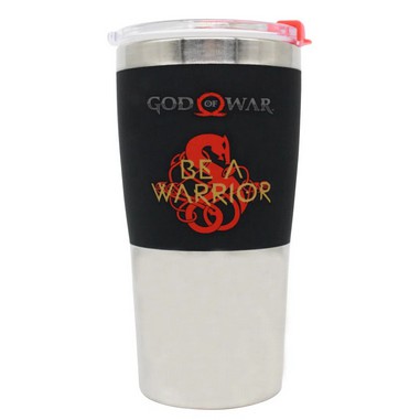 Copo Viagem Max - Be a Warrior - God of War