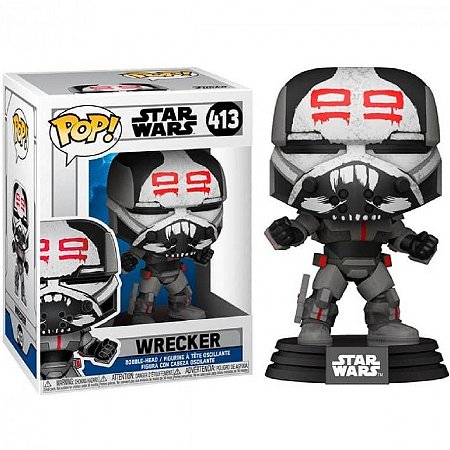 Funko Pop! Star Wars - A Guerra dos Clones  - Wrecker #413