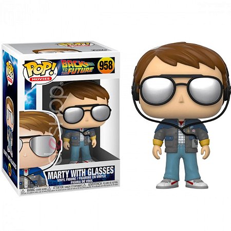 Funko Pop! De volta para o Futuro - Marty with glasses  #958