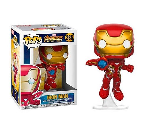 Funko Pop! Marvel - Vingadores - Iron Man (Homem de Ferro) #285