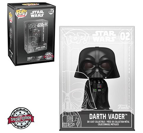 Funko Pop! Star Wars -Darth Vader #02 - Die Cast Exclusive