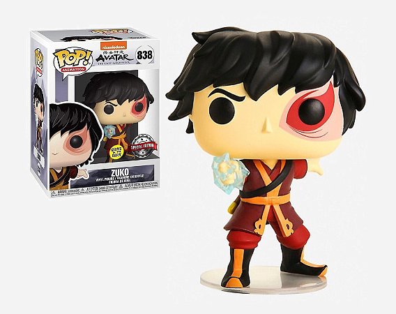 Funko Pop Avatar The Last Airbender Zuko 838 Exclusivo
