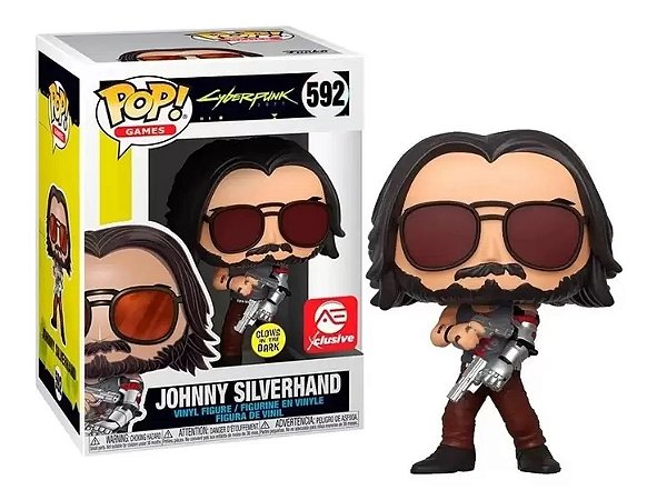 Funko Pop Cyberpunk 2077 Johnny Silverhand 592 Exclusivo
