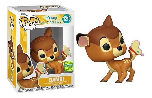 Funko Pop Disney Classic Bambi Exclusivo