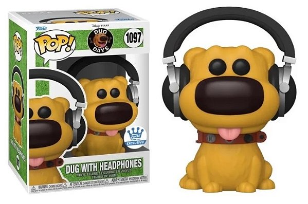 Funko Pop Disney Dug Days Dug with Headphones 1097