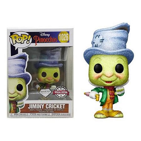 Funko Pop Disney Pinocchio Jiminy Cricket 1026 Exclusivo