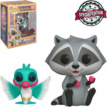 Funko Pop Disney Pocahontas Meeko With Flit 233 Exclusivo