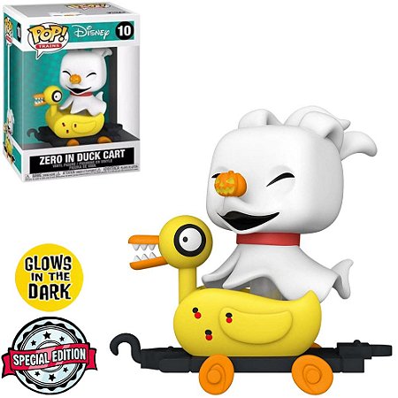 Funko Pop Disney Zero in Duck Cart 10 Exclusivo
