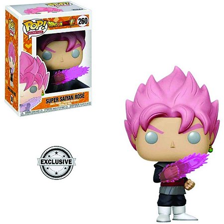 Funko Pop Dragon Ball Super Super Saiyan Rosé 260 Exclusivo