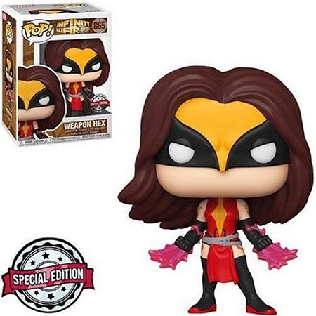 Funko Pop Infinity Warps Weapon Hex 865 Exclusivo