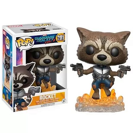Funko Pop Marvel Guardians of the Galaxy Rocket 201