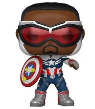 Funko Pop Marvel The Falcon and the Winter Soldier Captain America 818 Exclusivo