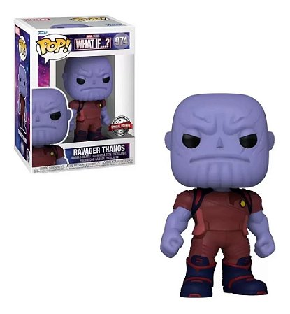 Funko Pop Marvel What If Ravager Thanos 974 Exclusivo