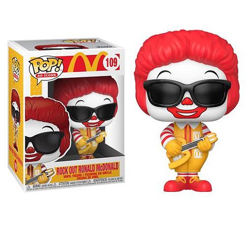 Funko Pop Rock Out Ronald McDonald 109